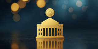 Visuel de style journalistique portant sur l’intérêt institutionnel pour les ETF crypto